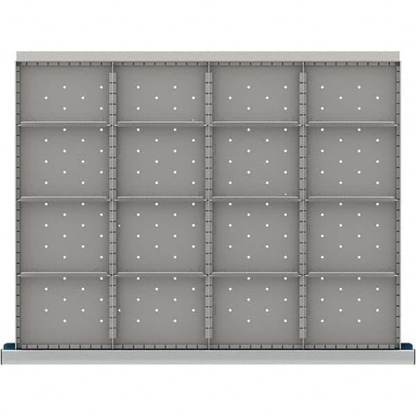 LISTA - 16-Compartment Drawer Divider Layout for 3.15" High Drawers - Caliber Tooling