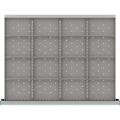 LISTA - 16-Compartment Drawer Divider Layout for 3.15" High Drawers - Caliber Tooling