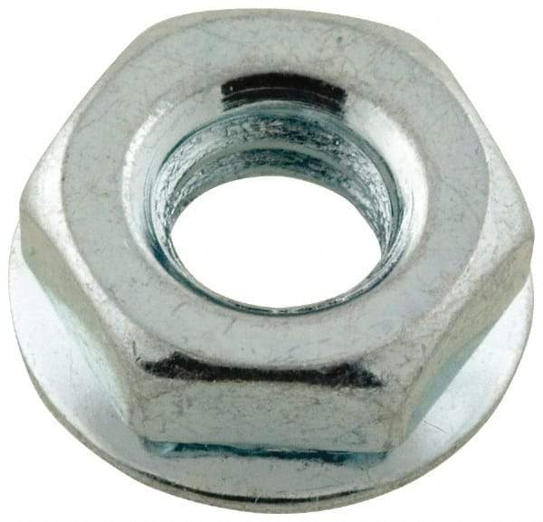 Value Collection - #6-32, Zinc Plated, Steel Hex Nut with Conical Washer - 5/16" Washer Diam, 5/16" Width Across Flats - Caliber Tooling