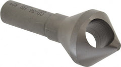 Weldon - 1-1/8" Head Diam, 1/2" Shank Diam, 82° High Speed Steel Countersink - Caliber Tooling