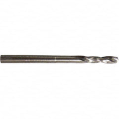 Micro Drill Bit: 0.0748″ Dia, 118 °, Cobalt Bright/Uncoated, RH Cut, Spiral Flute, Straight-Cylindrical Shank, Series 301