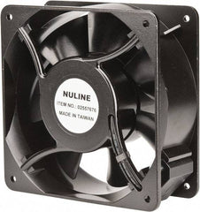 Value Collection - 230 Volts, AC, 260 CFM, Square Tube Axial Fan - 0.28 Amp Rating, 2,900 to 3,400 RPM, 6.3" High x 6.3" Wide x 2.44" Deep - Caliber Tooling