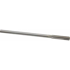 Made in USA - 0.3745" High Speed Steel 6 Flute Dowel Pin Chucking Reamer - Caliber Tooling