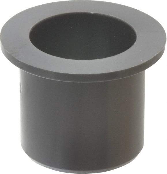 Igus - 5/8" Inside x 3/4" Outside Diam, Thermoplastic Sleeve Bearing - 1" Outside Diam, 1/16" Flange Thickness, 3/4" OAL - Caliber Tooling