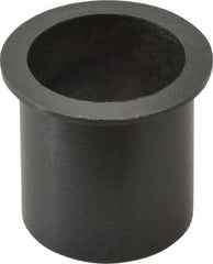 Igus - 1" Inside x 1-1/8" Outside Diam, Thermoplastic Sleeve Bearing - 1-3/8" Outside Diam, 1/16" Flange Thickness, 1-1/4" OAL - Caliber Tooling