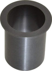 Igus - 1" Inside x 1-1/8" Outside Diam, Thermoplastic Sleeve Bearing - 1-3/8" Outside Diam, 1/16" Flange Thickness, 1-1/2" OAL - Caliber Tooling