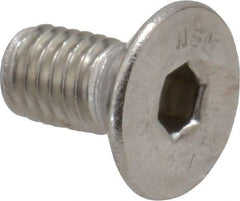 Value Collection - M5x0.80 Metric Coarse Hex Socket Drive, 90° Flat Screw - Grade 316 & Austenitic A4 Stainless Steel, Fully Threaded, 10mm OAL - Caliber Tooling