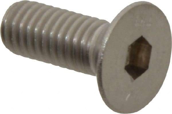 Value Collection - M6x1.00 Metric Coarse Hex Socket Drive, 90° Flat Screw - Grade 316 & Austenitic A4 Stainless Steel, Fully Threaded, 16mm OAL - Caliber Tooling