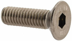 Value Collection - M6x1.00 Metric Coarse Hex Socket Drive, 90° Flat Screw - Grade 316 & Austenitic A4 Stainless Steel, Partially Threaded, 20mm OAL - Caliber Tooling