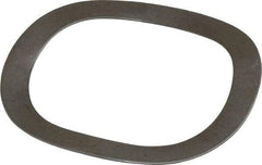 Gardner Spring - 1.051" ID x 1.351" OD, Grade 1074 Steel Wave Disc Spring - 0.015" Thick, 0.099" Overall Height, 0.049" Deflection, 18 Lb at Deflection - Caliber Tooling