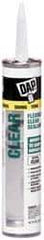 DAP - 10.1 oz Cartridge Clear Butyl Rubber Caulk - -30 to 200°F Operating Temp, 10 min Tack Free Dry Time - Caliber Tooling