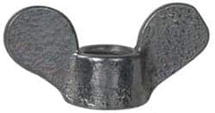 Value Collection - 5/16-18 UNC, Zinc Plated, Steel Standard Wing Nut - Grade 1015-1025, 1-1/4" Wing Span, 0.656" Wing Span, 15/32" Base Diam - Caliber Tooling