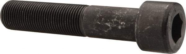 Value Collection - 1-12 UNF Hex Socket Drive, Socket Cap Screw - Alloy Steel, Black Oxide Finish, Partially Threaded, 5" Length Under Head - Caliber Tooling