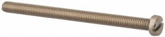 Value Collection - M5x0.80 Metric Coarse, 70mm Length Under Head Slotted Drive Machine Screw - Fillister Head, Grade 18-8 & A2 Stainless Steel, Uncoated, Without Washer - Caliber Tooling