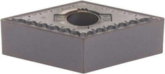 Kennametal - DNMG441 FP Grade KC5010 Carbide Turning Insert - TiAlN Finish, 55° Diamond, 1/2" Inscr Circle, 1/4" Thick, 1/64" Corner Radius - Caliber Tooling