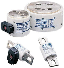 Ferraz Shawmut - 150 VAC/VDC, 80 Amp, Fast-Acting Semiconductor/High Speed Fuse - Bolt-on Mount, 2-21/32" OAL, 100 at AC, 50 at DC kA Rating, 1-1/8" Diam - Caliber Tooling