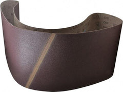 3M - 10" Wide x 70-1/2" OAL, 60 Grit, Aluminum Oxide Abrasive Belt - Aluminum Oxide, Medium, Coated, X Weighted Cloth Backing, Series 341D - Caliber Tooling