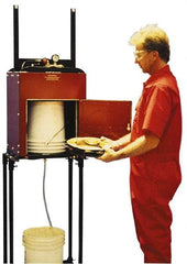 Made in USA - Air Powered Compactor - 13,000 Lb, 44" High x 22" Wide x 21" Deep - Caliber Tooling