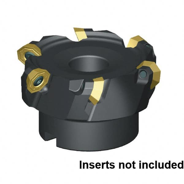 Kennametal - 100mm Cut Diam, 32mm Arbor Hole Diam, Indexable Square-Shoulder Face Mill - Caliber Tooling