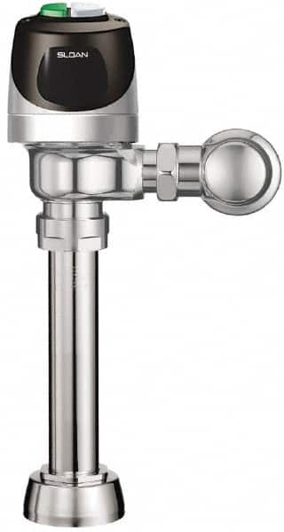 Sloan Valve Co. - 1-1/2" Spud Coupling, 1-1/2" Pipe, Closet Automatic Flush Valve - Dual Flush, 1.6/1.1 Gal per Flush, Metal Cover, Powered by 4 AA Batteries - Caliber Tooling