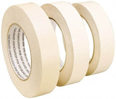 Ability One - 2" Wide x 60 Yd Long White Paper Masking Tape - 5.4 mil Thick - Caliber Tooling