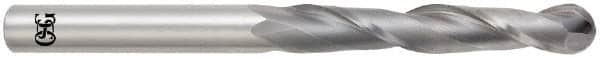 OSG - 3/4" Diam, 3" LOC, 2 Flute Solid Carbide Ball End Mill - Uncoated, Single End, 6" OAL, 3/4" Shank Diam, Spiral Flute - Caliber Tooling