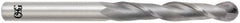 OSG - 3/4" Diam, 3" LOC, 2 Flute Solid Carbide Ball End Mill - Uncoated, Single End, 6" OAL, 3/4" Shank Diam, Spiral Flute - Caliber Tooling