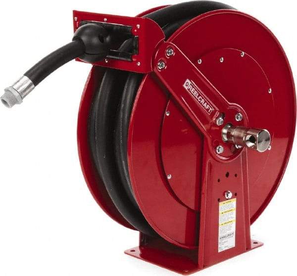 Reelcraft - 50' Spring Retractable Hose Reel - 250 psi, Hose Included - Caliber Tooling