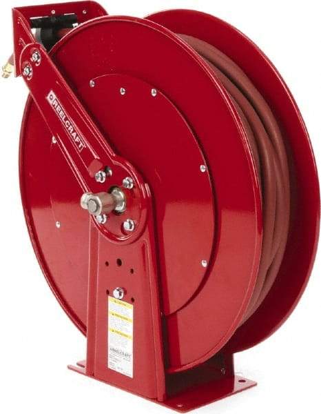 Reelcraft - 100' Spring Retractable Hose Reel - 300 psi, Hose Included - Caliber Tooling