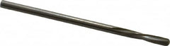 Magafor - 2.2911mm Solid Carbide 4 Flute Chucking Reamer - Spiral Flute, 0.0902" Straight Shank, 7/16" Flute Length, 1-31/32" OAL - Caliber Tooling