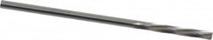 Magafor - 2.3597mm Solid Carbide 4 Flute Chucking Reamer - Spiral Flute, 0.0929" Straight Shank, 7/16" Flute Length, 1-31/32" OAL - Caliber Tooling