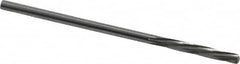 Magafor - 2.3901mm Solid Carbide 6 Flute Chucking Reamer - Spiral Flute, 0.0941" Straight Shank, 19/32" Flute Length, 2-1/4" OAL - Caliber Tooling