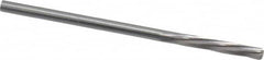 Magafor - 2.5908mm Solid Carbide 6 Flute Chucking Reamer - Spiral Flute, 0.102" Straight Shank, 19/32" Flute Length, 2-1/4" OAL - Caliber Tooling