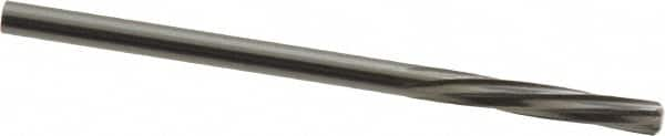 Magafor - #32 Solid Carbide 6 Flute Chucking Reamer - Spiral Flute, 0.1161" Straight Shank, 19/32" Flute Length, 2-1/4" OAL - Caliber Tooling