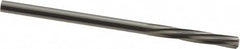 Magafor - #32 Solid Carbide 6 Flute Chucking Reamer - Spiral Flute, 0.1161" Straight Shank, 19/32" Flute Length, 2-1/4" OAL - Caliber Tooling