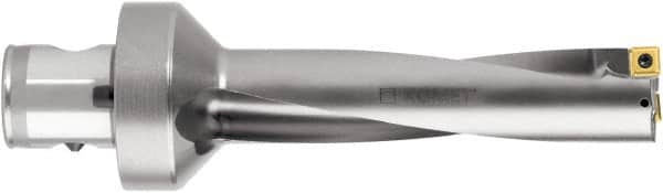 Komet - 215mm Max Drill Depth, 5xD, 42.5mm Diam, Indexable Insert Drill - 2 Inserts, ABS 63 Modular Connection Shank - Caliber Tooling