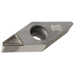 Iscar - VCGT220516 DW Grade ID5 Polycrystalline Diamond (PCD) Turning Insert - Uncoated, 35° Diamond, 1/2" Inscr Circle, 7/32" Thick, 1/16" Corner Radius - Caliber Tooling