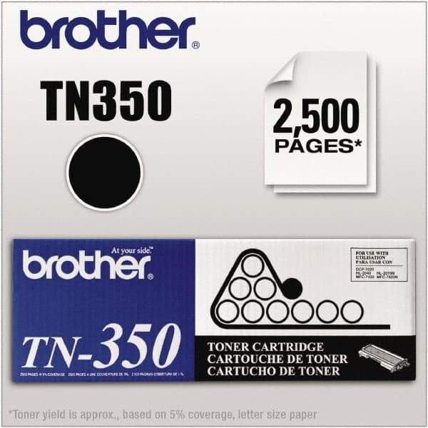 Brother - Black Toner Cartridge - Use with Brother DCP-7010, 7020, 7025, HL-2030, 2035, 2037, 2040, 2070N, intelliFax-2820, 2825, 2910, 2920, MFC-7220, 7225N, 7420, 7820N - Caliber Tooling