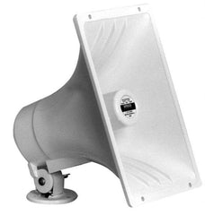 Speco - 40 Max Watt, Rectangular Plastic Standard Horn and Speaker - Weather and Waterproof, 9 Inch Deep - Caliber Tooling