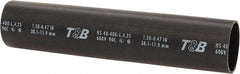 Thomas & Betts - 8" Long, 3:1, Polyolefin Heat Shrink Electrical Tubing - Black - Caliber Tooling