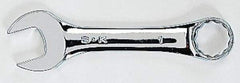 SK - 11/16" 12 Point Offset Combination Wrench - 15° Offset Angle, 5-1/4" OAL, Steel, Chrome Finish - Caliber Tooling