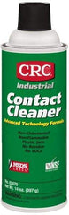 CRC - 14 Ounce Aerosol Contact Cleaner - 27,600 Volt Dielectric Strength, Nonflammable, Food Grade, Plastic Safe - Caliber Tooling