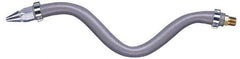 Guardair - Blow Gun Flexible Extension Hose - 1/4 NPT, 24" Long, Aluminum - Caliber Tooling