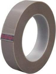 3M - 36 Yds. x 1", Gray PTFE Film Tape - 5481 Series, 6.8 mil Thick, 49 Lb./Inch Tensile Strength - Caliber Tooling