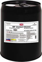 CRC - 5 Gallon Pail Contact Cleaner - 0°F Flash Point, 22,600 Volt Dielectric Strength, Flammable, Food Grade, Plastic Safe - Caliber Tooling