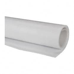 Made in USA - 0.0630 Inch Thick x 12 Inch Wide x 3 Ft. Long, Plastic Film - PTFE (Virgin), +/-0.005 Inch Tolerance - Caliber Tooling