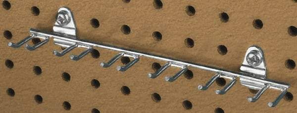 Triton - 1-13/32" Long Multi-Prong Tool/Wrench Holder Pegboard Hook - 1-1/2" Projection, Steel - Caliber Tooling