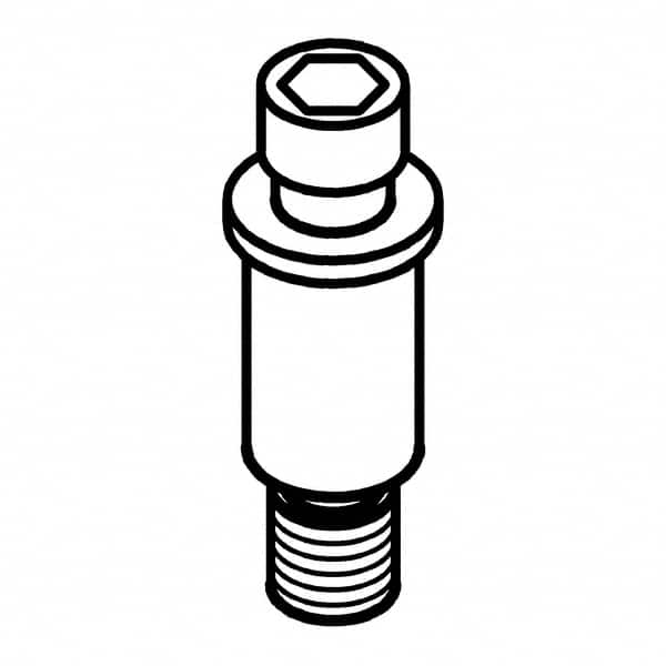 Kennametal - M4x0.5 Thread, Lock Pin for Indexable Turning Tools - Series Kenloc - Caliber Tooling