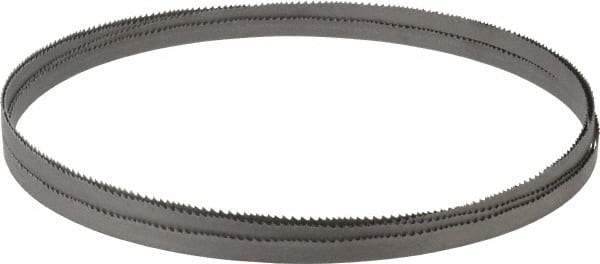 Irwin Blades - 6 to 10 TPI, 15' 9" Long x 1/2" Wide x 0.025" Thick, Welded Band Saw Blade - Bi-Metal, Toothed Edge - Caliber Tooling