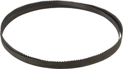 Irwin Blades - 6 to 10 TPI, 7' 9-1/2" Long x 1/2" Wide x 0.025" Thick, Welded Band Saw Blade - Bi-Metal, Toothed Edge - Caliber Tooling